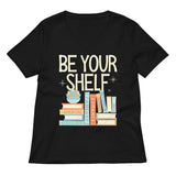 Be Your Shelf Women's V-Neck Tee