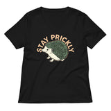 Stay Prickly Women's V-Neck Tee