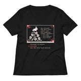 What Would You Like To Do? Women's V-Neck Tee