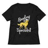 Roofing Specialist Women's V-Neck Tee