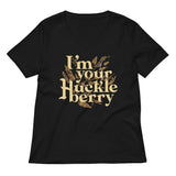 I'm Your Huckleberry Women's V-Neck Tee