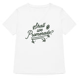 Shall We Promenade? Women's V-Neck Tee