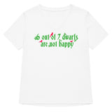 6 Out Of 7 Dwarfs Women's V-Neck Tee