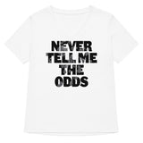 Never Tell Me The Odds Women's V-Neck Tee