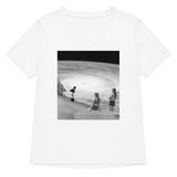 Surf's Up Women's V-Neck Tee