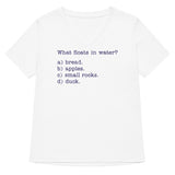 What Floats In Water? Women's V-Neck Tee