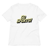 Go Sports! Women's V-Neck Tee