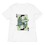 King Ash Women's V-Neck Tee