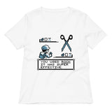 Rock Paper Scissors Battle Women's V-Neck Tee