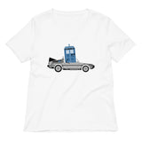 Time Machine x Two Women's V-Neck Tee