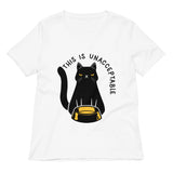 This Is Unacceptable Women's V-Neck Tee