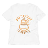 But First Coffee Women's V-Neck Tee