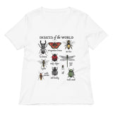 Insects Of The World Women's V-Neck Tee
