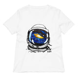 Space Sight Women's V-Neck Tee