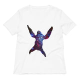 Sloth Nebula Women's V-Neck Tee
