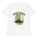 Mustachio Women's V-Neck Tee