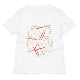 Laser Buns Women's V-Neck Tee