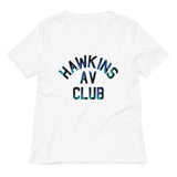 Hawkins AV Club Women's V-Neck Tee