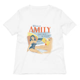 Welcome To Amity Women's V-Neck Tee