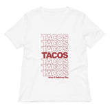 Tacos Tacos Tacos Women's V-Neck Tee