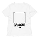 The Greatest Chameleon Ever Women's V-Neck Tee