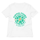 Turtle Power Company Women's V-Neck Tee