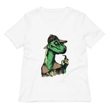 Velociholmes Women's V-Neck Tee