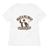Watch Me Whip Women's V-Neck Tee