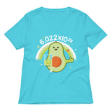 Avogadro's Number Women's V-Neck Tee