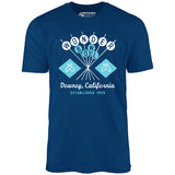 Wonder Bowl - Downey, CA - Vintage Bowling Alley - Unisex T-Shirt