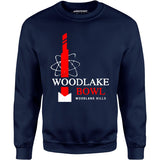 Woodlake Bowl - Woodland Hills, CA - Vintage Bowling Alley - Unisex Sweatshirt