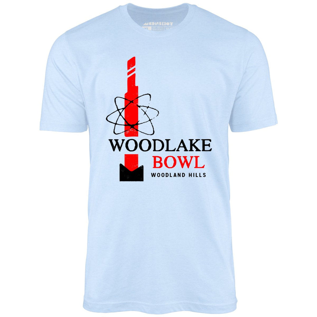 Woodlake Bowl - Woodland Hills, CA - Vintage Bowling Alley - Unisex T-Shirt