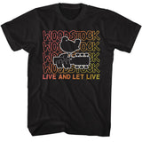 Woodstock - Live And Let Live Gradient Boyfriend Tee