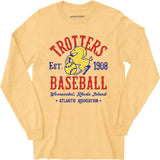 Woonsocket Trotters - Rhode Island - Vintage Defunct Baseball Teams - Long Sleeve T-Shirt