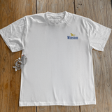 'WINSTON LIGHTS' HOT AIR BALLOON HEAVY WHITE TEE