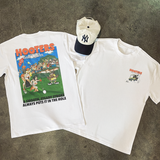 90s 'HOOTERS GOLF CLUB' HEAVY WHITE T-SHIRT