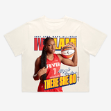 WSLAM Crop Cover Tee - Aliyah Boston (ASW '25)