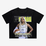 WSLAM Women's Crop Cover Tee - DiJonai Carrington (SLAM 256)