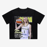 WSLAM Women's Crop Cover Tee - Paige Bueckers (SLAM 256)