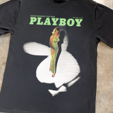 1966 PLAYBOY 'BUNNY CHAIR' HEAVYWEIGHT BLACK T-SHIRT