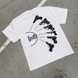 BERETTA 'PRICES LOADED' HEAVY WHITE T-SHIRT