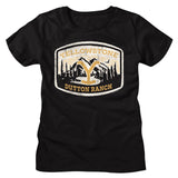 Yellowstone - Dutton Ranch Patch Womens T-Shirt