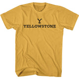 Yellowstone - Horizontal Logo Boyfriend Tee