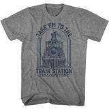 Yellowstone - To The Train Station Boyfriend Tee