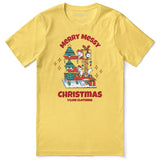 Messy Christmas Cat T-Shirt