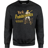 York Prohibitionists - Nebraska - Vintage Defunct Baseball Teams - Unisex Sweatshirt