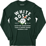 York White Roses - Pennsylvania - Vintage Defunct Baseball Teams - Long Sleeve T-Shirt