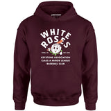 York White Roses - Pennsylvania - Vintage Defunct Baseball Teams - Unisex Hoodie