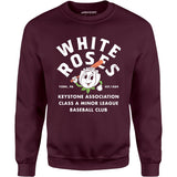 York White Roses - Pennsylvania - Vintage Defunct Baseball Teams - Unisex Sweatshirt