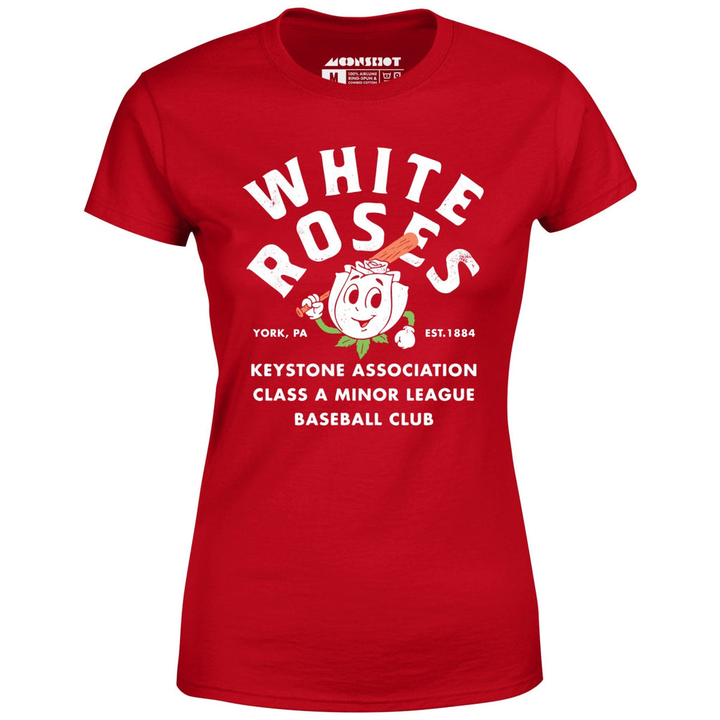 York White Roses - Pennsylvania - Vintage Defunct Baseball Teams - Women's T-Shirt